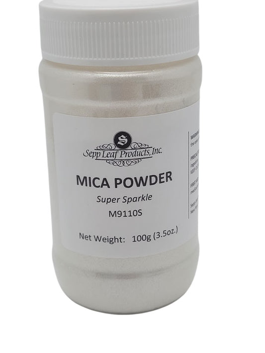 Mica Powder SUPER SPARKLE Fusing Flameworking Craft 100g Pixi Dust- 
