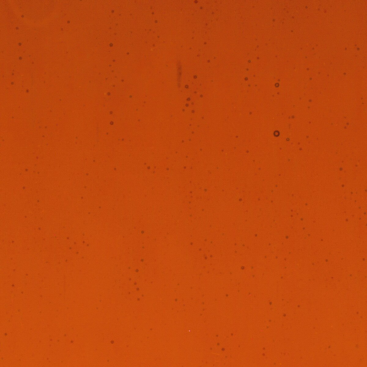 1321 Carnelian Transparent 90 COE Bullseye Fusing Glass Sheet 5x5 inch 3mm Striker 90COE- 