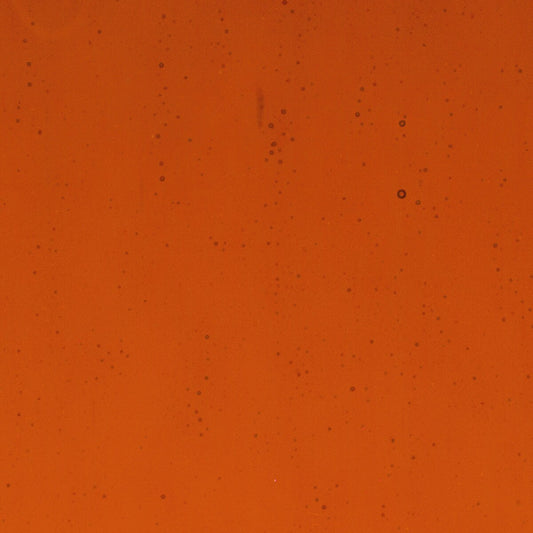 1321 Carnelian Transparent 90 COE Bullseye Fusing Glass Sheet 5x5 inch 3mm Striker 90COE- 