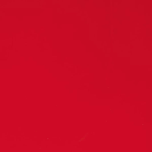 0024 Tomato Red Striker Opalescent Bullseye 90 COE Glass Sheet 10x10" 90COE Fusible- 