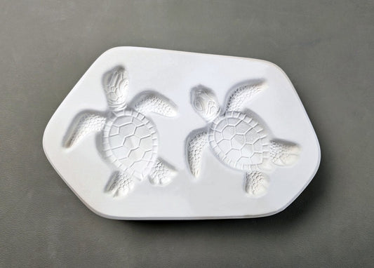 Two Small Sea Turtles Glass Casting Mold Fusing Supplies Little Fritter 258- 