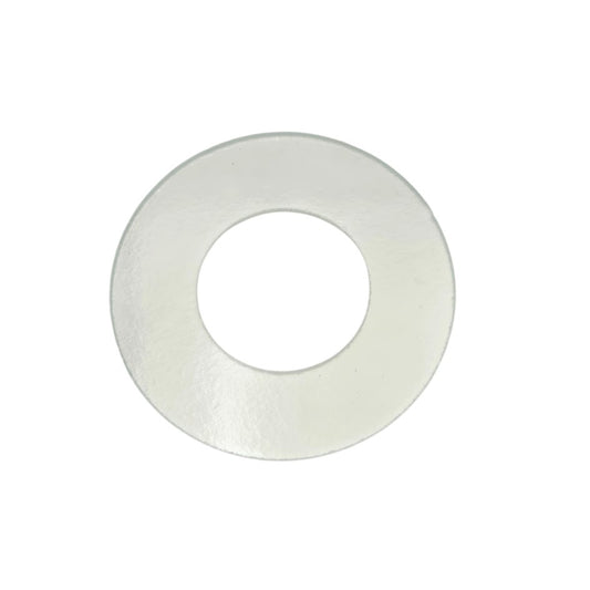 3 inch Wreath Base Icicle Clear Precut 96 COE Glass Fusing Supplies 96COE- 