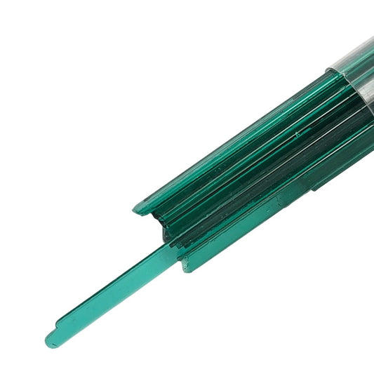 5232 Teal Transparent Noodles System 96 COE Full 5 oz Tube- 