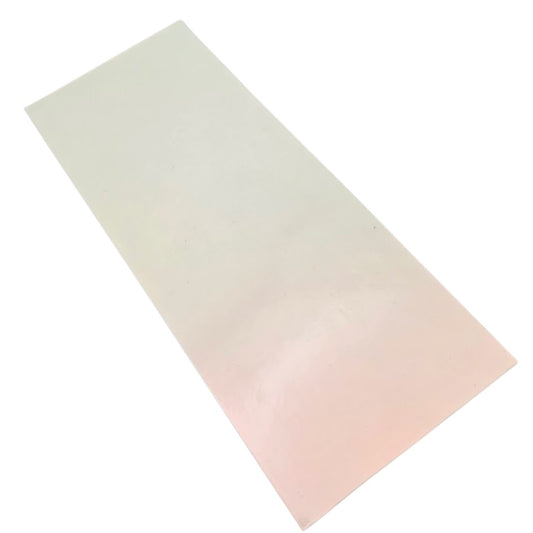 FULL Sheet DICRO SLIDE Clear SHIFTS Deep Red Paper 3.2 x 8 in Dichroic Paper- 