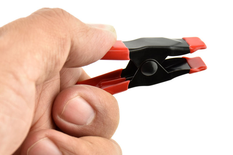 Best Seller! 2" Metal Spring Loaded Clamps Set of 12 Glue up Fused Glass Jewelry- 