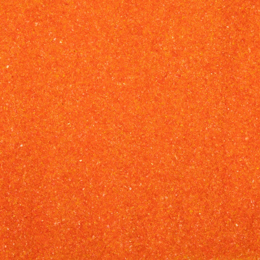 F2 171 96 Light Orange Transparent FINE Frit 8.5 oz Jar 96 COE- 