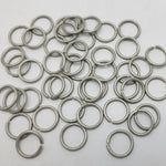 Jump Rings 14 Gauge One Ounce 1/2 Inch 13mm About 44 Pieces Tinned Copper Wire- 