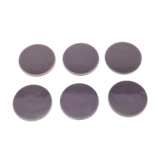 240.74 Lilac Opal SIX Glass Circles Choice 1/2, 3/4, 1, or 1 1/2 Inches-Size 1/2 inch