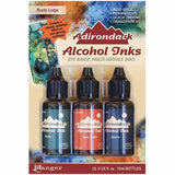 Tim Holtz Ranger ALCOHOL INK SETS Three 1/2 oz bottles CHOICE Coordinated Colors-Model Rustic Lodge