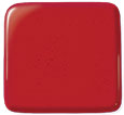 152 Ruby Red Transparent 12 x 12 Inch Oceanside Compatible 96 COE Sheet Glass- 