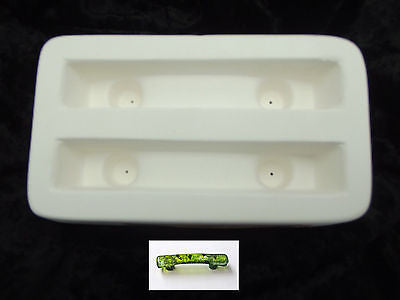 Little Fritters 53 BAR HANDLE DRAWER PULL Glass Fusing Mold Made in the US- 