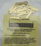 Brass Handy Hangers for Stained Glass Panels Pack of 12 six pairs Hardware