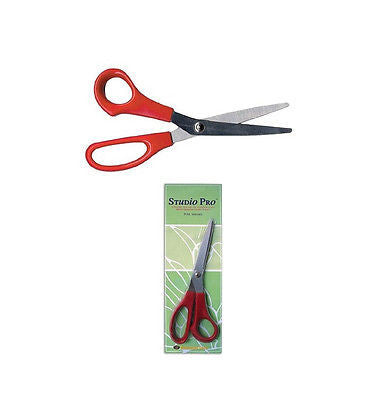 Foil Pattern Shears STUDIO PRO Stained Glass Supplies 604 Scissors Diamond Tech- 