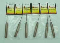 Six Pack! Fireworks Bead Hole Cleaner  Reamers Brush Lampworking