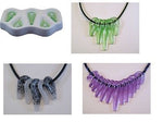 Awesome! TRIBAL BEADS Colour De Verre Glass Frit  Casting Mold Fusing Supplies