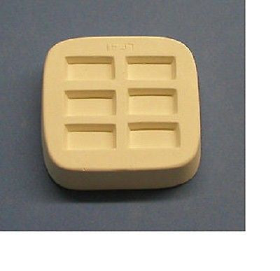 Excellent Quality MINI RECTANGLE Little Fritters Casting Mold EARRINGS USA Made- 