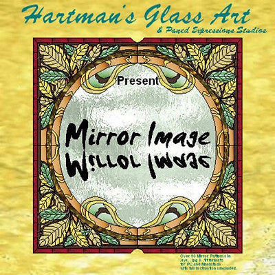 MIRROR IMAGE Stained Glass Pattern CD Paned Expressions  CD- 