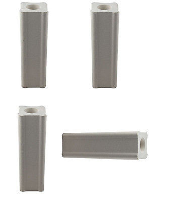 Set of FOUR Kiln Posts 3 by 1 inch Fusing Glass Furniture Slump Durable Ceramic- 