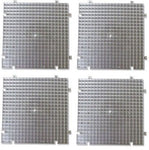 WAFFLE GRID 4 PACK  Surface Use ALONE or/w  Cutter's Mate Portable Glass Shop- 