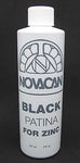 Novacan PATINA BLACK ZINC Framing Came Stained Glass Full Size 8 Ounce Container