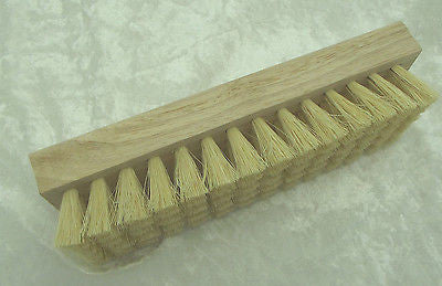 LARGE CEMENT BRUSH Lead Came Stained Glass Construction Cleaning 8 x 2.5 x 2 in- 