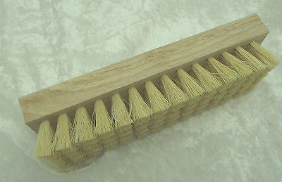 LARGE CEMENT BRUSH Lead Came Stained Glass Construction Cleaning 8 x 2.5 x 2 in