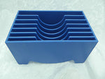 BLUE COPPER FOIL DISPENSER for Stained Glass Seven Slots Hold Supplies