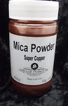 Mica Powder SUPER COPPER Fusing Flameworking Craft 100g Pixi Dust 3.5 oz