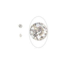 5 4mm Round Cubic Zirconia Choice 1/4 Carat Set or Fire In Metal Art Clay PMC-Variety/Type Champagne