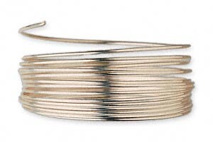 20ga Half Hard Round 12Kt Gold-Filled Five Feet Wrapping Wire Made in the US- 