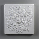 Greenman Fusing Mold CPI Square Texture 7x7" GX12 Creative Paradise Ceramic- 