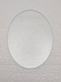 96 COE OVAL Precut Glass 1" 1 1/2" 2" 3" Black White or Clear Fusing Supplies 3mm 1-10 Pieces-Size/Color/Quantity 1" Clear One Piece