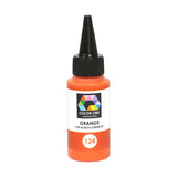 Color Line Fusing Ceramics Paints Bullseye 2.2 oz Bottles CHOICE Supplies Enamel-Model 124 Orange