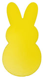 96 COE Precut BUNNY Rabbit Easter Candy Glass 1 x 2 inches Choice of Color-Color Opal Yellow