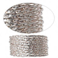 13.5ga Full Hard Twisted Round Solid Sterling Silver Five Feet Wrapping Wire Made in the US- 