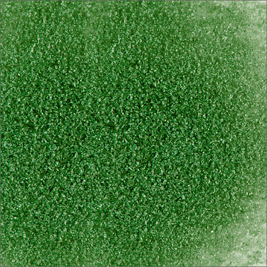 F2 125 96 Dark Green Transparent FINE Frit 8.5 oz Jar 96 COE- 