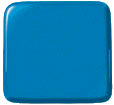 533.3 Aqua Blue Transparent 12 x 12 Inch Oceanside Compatible 96 COE Sheet Glass- 