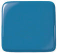 538.2 Light Steel Blue Transparent 12 x 12 Inch Oceanside Compatible 96 COE Sheet Glass- 