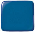 538.4 Steel Blue Transparent 12 x 12 Inch Oceanside Compatible 96 COE Sheet Glass- 