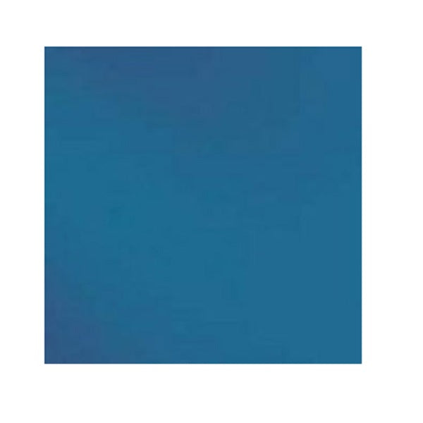 538.4 Steel Blue Transparent 12 x 12 Inch Oceanside Compatible 96 COE Sheet Glass- 