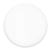 2" 96 COE Precut CIRCLE Choice of Color and Transparency 3mm Thick Glass White Clear Black-Primary color White