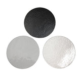90 COE 2 inch Circles Black White or Clear Fusing Supplies Precut Bullseye- 