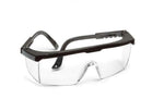 Safety Glasses Black Frame Stained Glass Supplies Cutting Side Shield Fusing- 