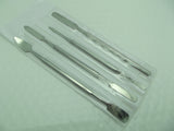 Quality Steel Spatula Set PMC Art Clay Silver 7 Profiles in 4 Pc Sculputing Tool- 