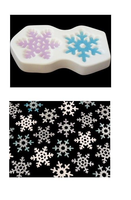 2014 Colour de Verre SNOWFLAKE Ceramic Reusuable Fusing Mold Casting- 