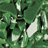 F5 2206 Dark Green Opal COARSE 96 COE Frit 8.5 oz Jar Glass Fusing Supplies System 96 OGT- 