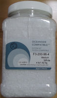 F3 200 96 4 FOUR POUNDS White Opal Medium System 96 COE Glass Frit OGT- 
