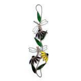 Read Description DRAGONFLY SCROLL Precut Stained Glass Kit Studio One 9055- 