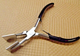 Mini Masher Pliers Bead Press Stainless Steel Hot Glass Lampworking Supplies- 