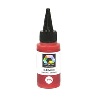 Color Line Fusing Ceramics Paints Bullseye 2.2 oz Bottles CHOICE Supplies Enamel-Model 125 Carmine
